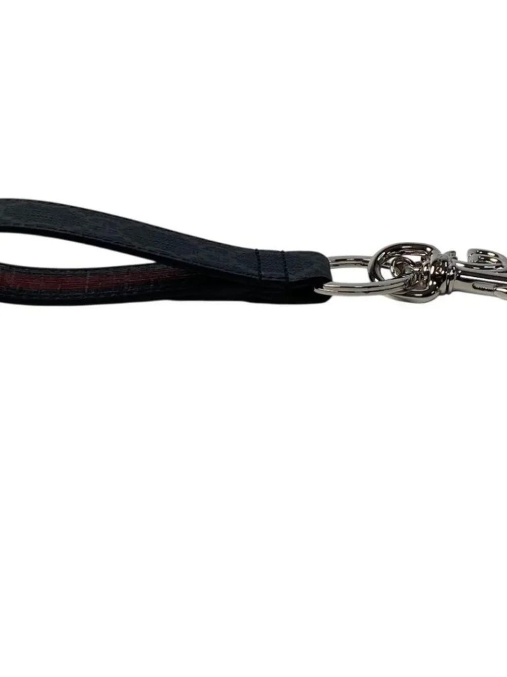 Gucci GG Supreme Marmont Key Ring Charm - Picture 5 of 9